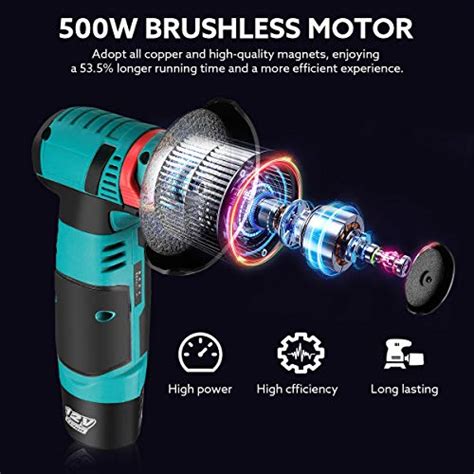 Mini Angle Grinder With Two Batteries Seesii 12V Cordless Angle