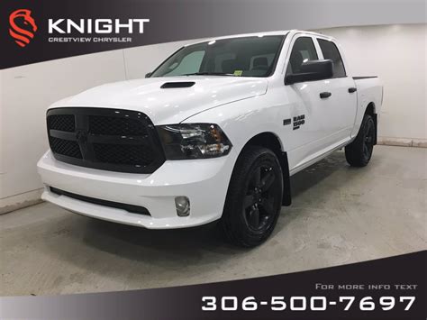 New 2020 Ram 1500 Classic Express Night Edition Crew Cab Crew Cab Pickup Near Moose Jaw 20t191