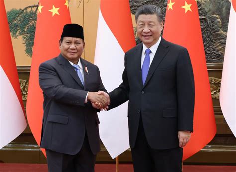 Indonesian President Elect Prabowo Meets With Chinese Leader Xi Discusses Deeper Strategic Ties