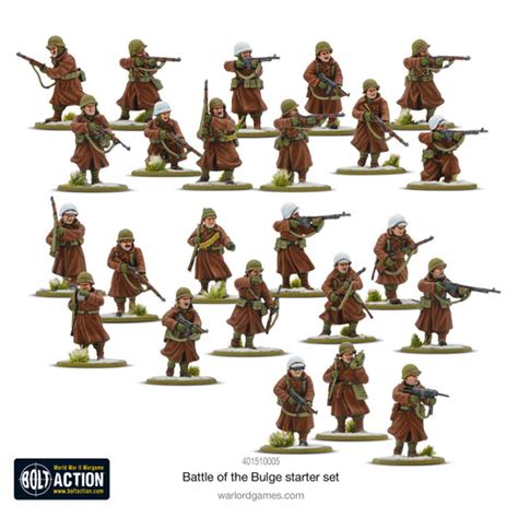 Bolt Action Third Edition Battle Of The Bulge Warlord Games Us And Row