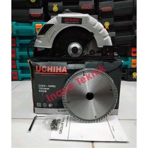 Jual Mesin Circular Saw Circle Gergaji Kayu UCHIHA Type UC 185 7inc