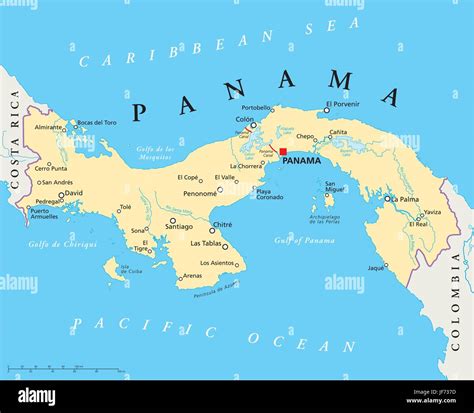 Panama Canal Route Map - Share Map