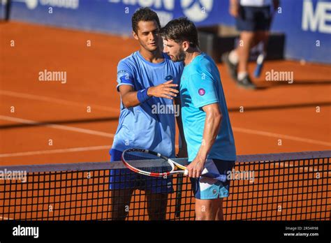 Juan Pablo Varillas Peru And Cameron Norrie Great Britain