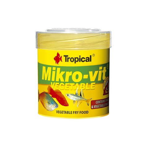 Fish Food - tropical MIKRO-VIT VEGETABLE - creatures oasis