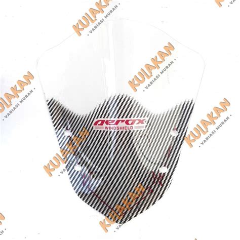 Jual Visor Aerox Karbon Carbon Visor Aerox Bening Jenong Windshield