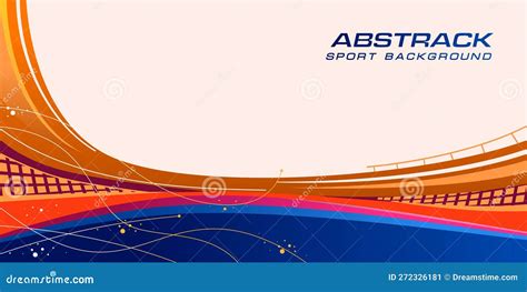 Abstract Sports Background Vector International Sports Day