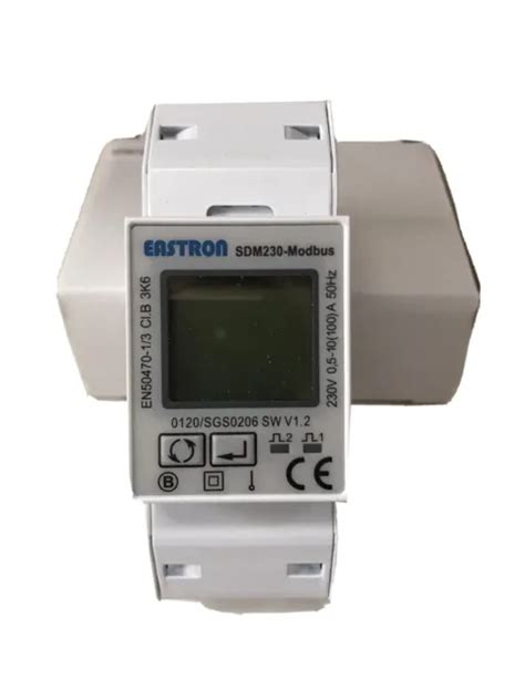 Eastron Sdm Modbus V Mid Rs Single Phase Energy Meter Solar Pv