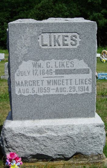 Margret Wingett Likes Find A Grave Memorial