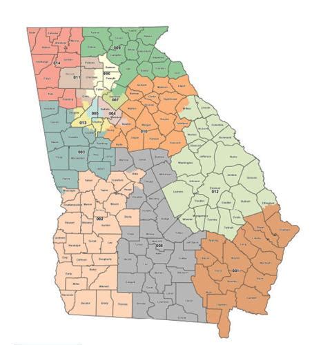 Georgia House Gop Leaders Release New Congressional Map Local News