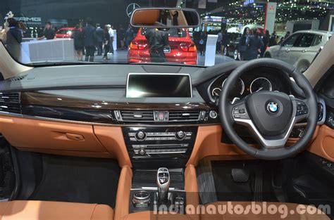 BMW X6 dashboard at the 2015 Bangkok Motor Show