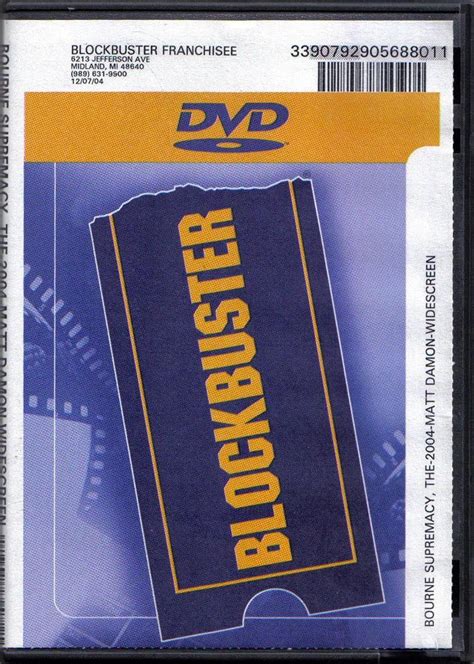 Looking for Blockbuster DVD case (the paper that goes into it) - anyone still have one? : r ...