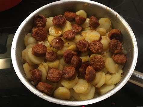 Recette Pommes De Terre Au Chorizo La Cuisine Familiale Un Plat