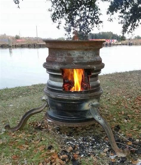 Diy Forge Tire Rim Google Search Fire Pit Designs Rim Fire Pit