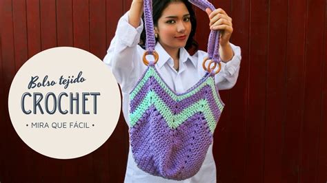 Bolso Tejido A Crochet Paso A Paso Crochet Handbag Step By Step