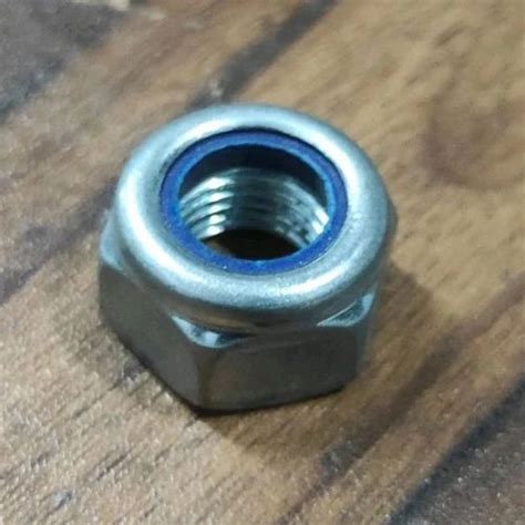 Hot Rolled Mild Steel Hex Nylock Nut Diameter Mm At Rs Piece In