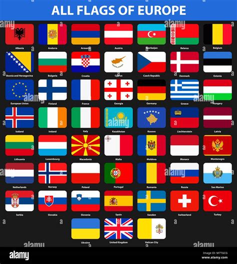 Lista Foto Bandera De Los Paises De Europa Cena Hermosa