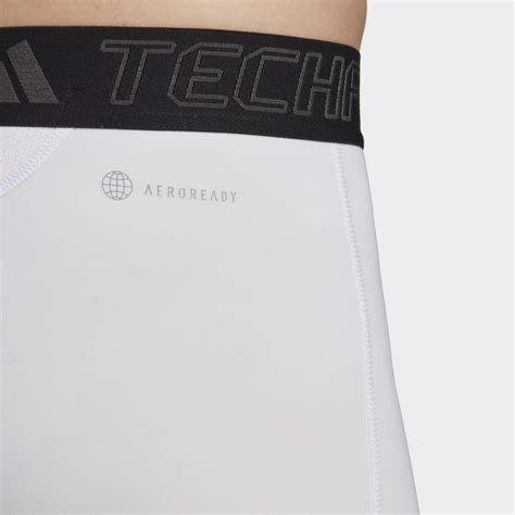 Adidas Techfit Training Short Tights White Adidas Uae