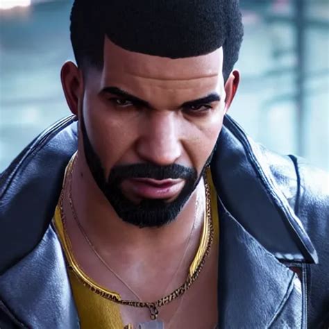 A Videogame Still Of Drake In Tekken 7 40mm Lens Stable Diffusion