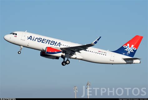 Yu Apo Airbus A Air Serbia Marcello Galzignato Jetphotos