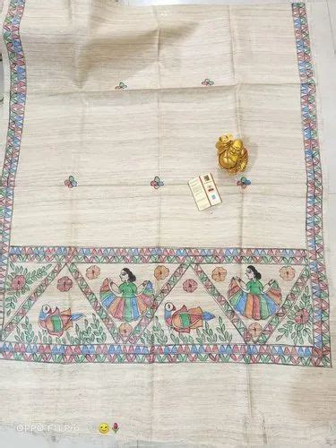 Hand Painted Madhubani Silk Dupatta Packet At Rs 1399 Piece In