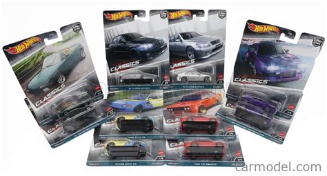 Mattel Hot Wheels Fpy E Scale Fiat Set Assortment Pieces Various