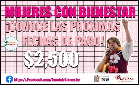 Conoce Las Pr Ximas Fechas De Pago De Mujeres Con Bienestar Edomex