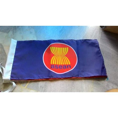 Flag Bendera Asean Saiz Bendera Tiang 3ft X 6ft Shopee Malaysia