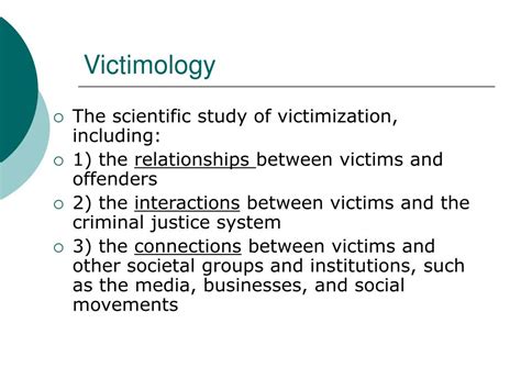 PPT - Victimization Theories PowerPoint Presentation, free download ...