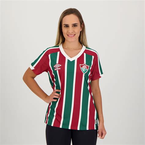 Camisa Feminina Umbro Fluminense Torcedora Umbro Atelier Yuwa