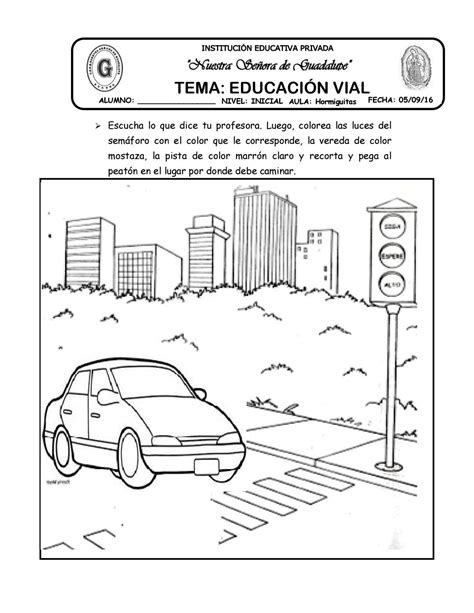 Tema Educaci N Vial By Katy Hormiguita Issuu