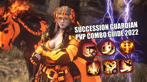 Bdo Succession Guardian Pvp Combo Beginner Guide Pc Only Youtube