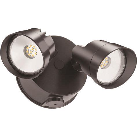 Lithonia Lighting Watt Adjustable Twin Head Bronze K Outdoor