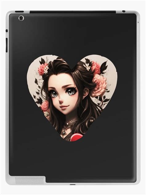 Manga Cute Anime Girl Anime Heart Heart Doodle By Creativemodernart