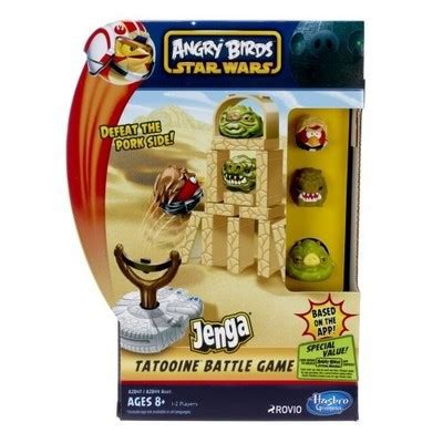 Angry Birds Star Wars Jenga Tatooine Battle Game Luke Bird Jabba