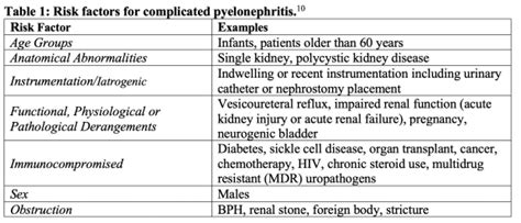 Emergency Medicine Educationct Imaging In Pyelonephritis Pearls And Pitfalls