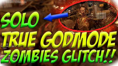 INSANE SOLO TRUE GODMODE GLITCH IN BLACK OPS COLD WAR ZOMBIES ZOMBIES