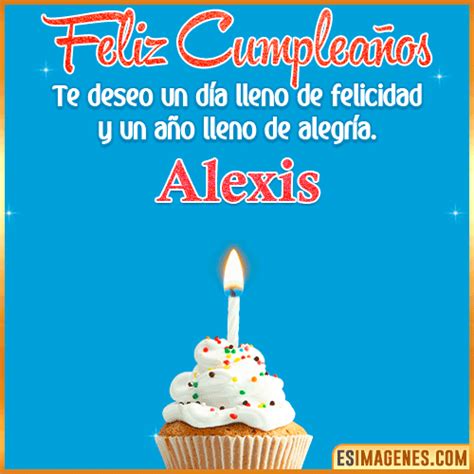 ºº Feliz Cumpleaños Alexis 30 Tarjetas y