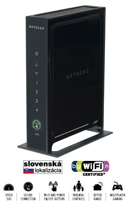 Netgear Wifi N Router Wnr Xlan V Predaj