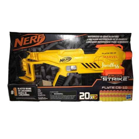 Jual Nerf Alpha Strike Flyte C C Blaster Motorized Not Stryfe