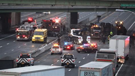 Traffic Interstate 87 Reopens In Yonkers After Tractor Trailer Crash