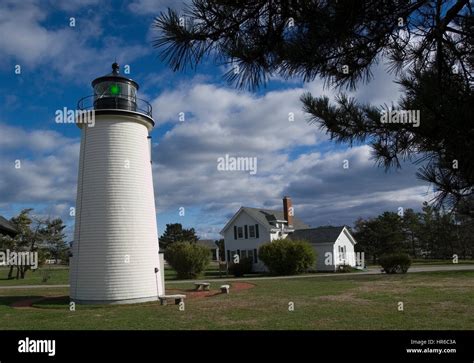 Newburyport Harbor Light Also Known As Plum Island Light Located On