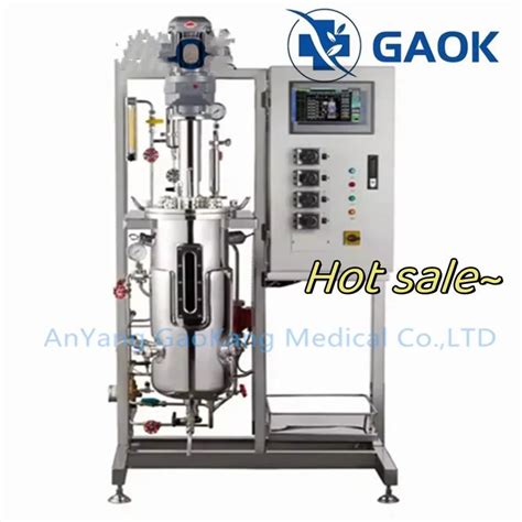 Laboratory Stainless Steel Bioreactor Equipments Daily Use Chemical