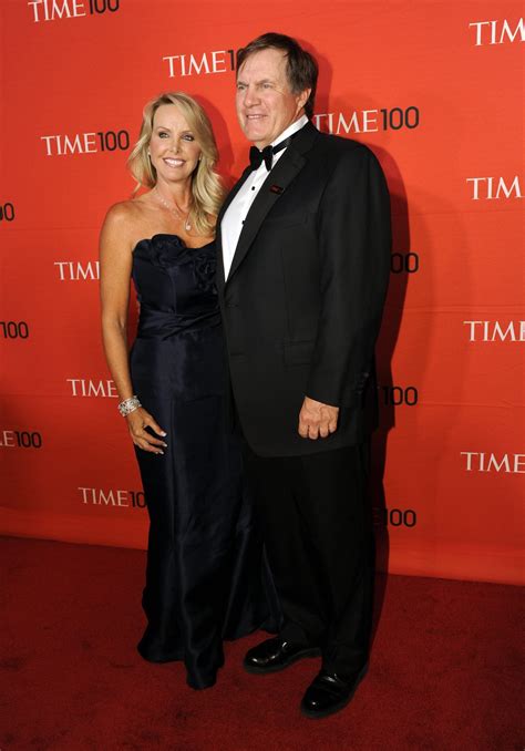 Bill Belichick and Linda Holliday at TIME 100