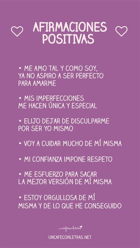 40 Afirmaciones POSITIVAS para decirse todos los días Afirmaciones