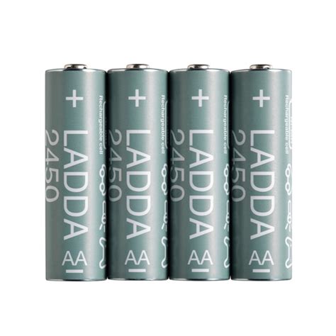 ถานชารจ IKEA แทนชารจ AAA AA อเกย Ladda 2450 1900 750 mAh 1