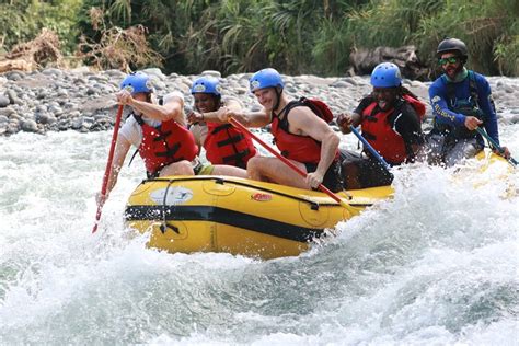 Balsa River White Water Rafting Class In Costa Rica