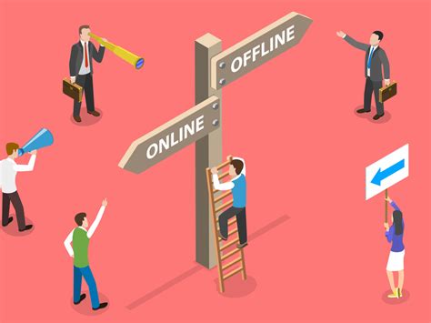 Online Vs Offline Marketing Which One Is Better Vowels Usa