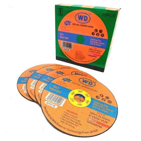 Batu Gurinda Potong WD 4 inch / Mata Cutting Wheel WD 4" X 1,2 MM ...