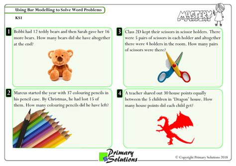 Bar Modelling Ks1 Free Teaching Resources