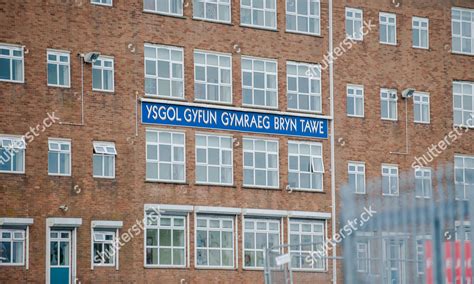 Ysgol Gyfun Bryn Tawe Comprehensive School Editorial Stock Photo